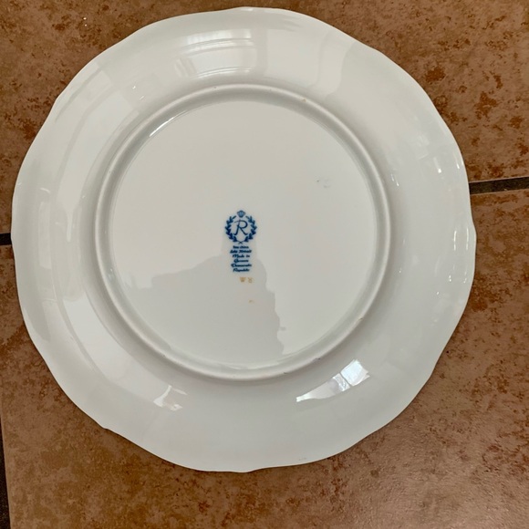 Vintage Reichenbach Echt Kobalt Blue/gold Plates Germany - Picture 5 of 15